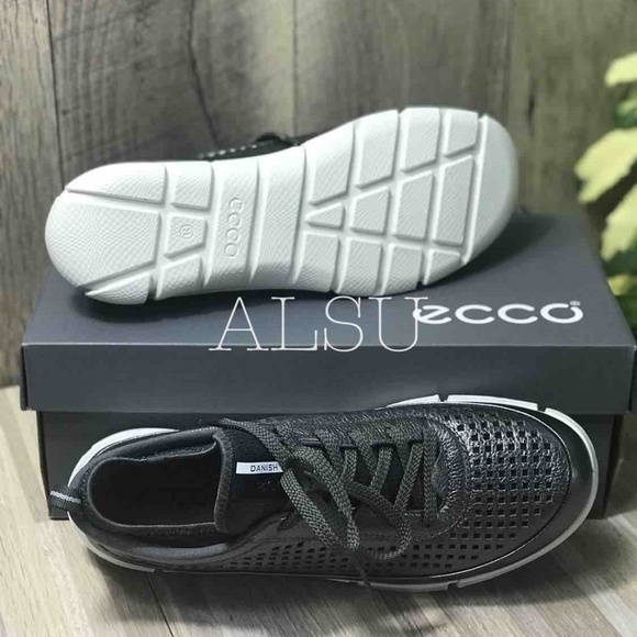 ECCO Intrinsic 1 Slip On Leather Dark Shadow Metal - Picture 4 of 7